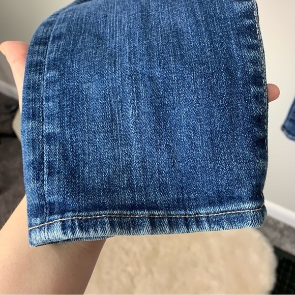 [Adriano Goldschmied] Medium Wash Low Rise The Silt Cigarette Leg Denim Jeans - Picture 5 of 10